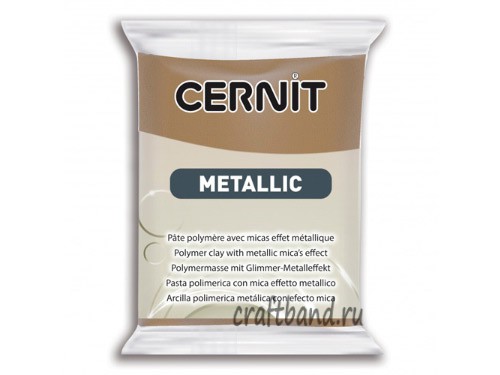 Полимерная глина Cernit Metallic antique bronze 059