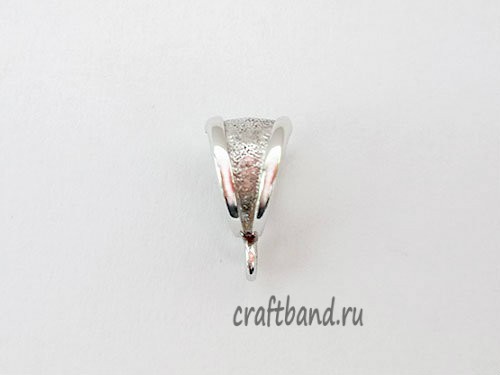 Бейл для подвески, родий 000-500