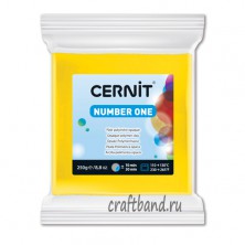 Полимерная глина Cernit Number One 700 желтый 250 гр.