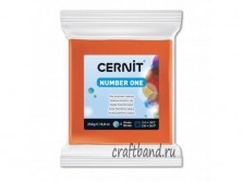 Полимерная глина Cernit Number One 752 оранжевый 250 гр.
