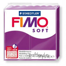 Полимерная глина Fimo Soft 8020-61 purple