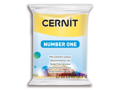 Полимерная глина Cernit Number One yellow 700