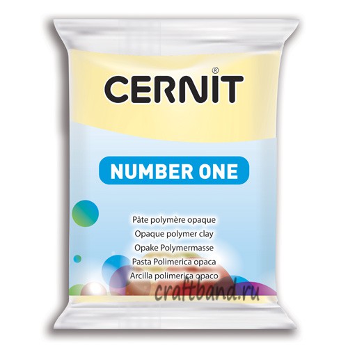 Полимерная глина Cernit Number One vanilla 730