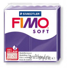 Полимерная глина Fimo Soft 8020-63 plum