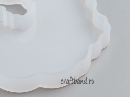 Силиконовый молд для эпоксидной смолы, подстаканник 12 см