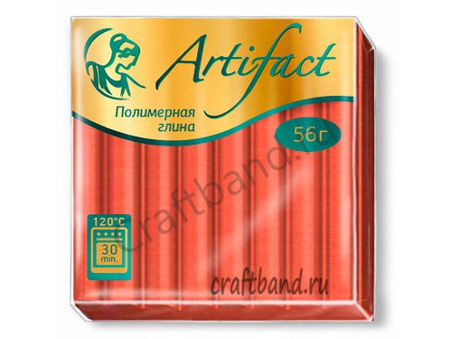 Полимерная глина Артефакт классический терракотовый 121