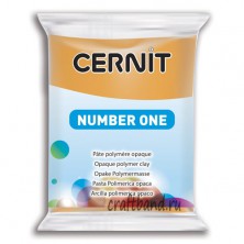 Полимерная глина Cernit Number One желтая охра 746