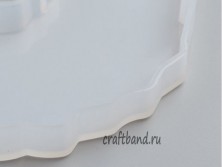 Силиконовый молд для эпоксидной смолы, подстаканник 12,5 см
