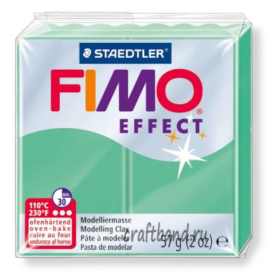Полимерная глина Fimo Effect 8020-506 jade green