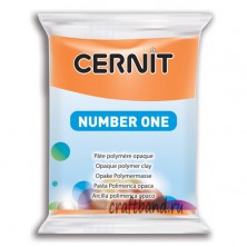 Полимерная глина Cernit Number One orange 752