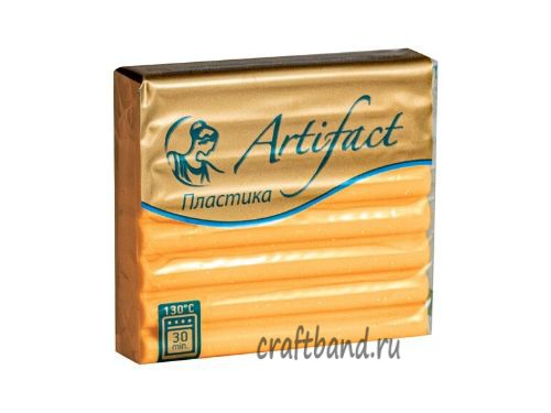 Полимерная глина Артефакт шифон с блёстками морошка 926