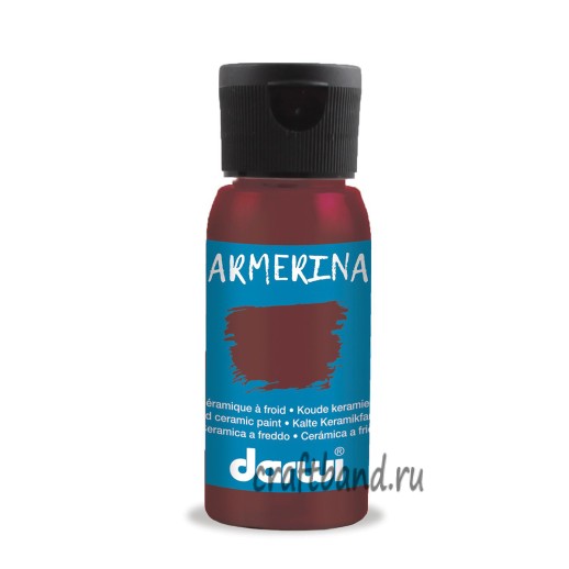DA0380050 Краска для керамики Darwi ARMERINA, 50мл (470 регина красный)
