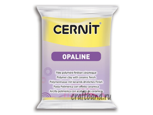 Полимерная глина Cernit Opaline 717 primary yellow