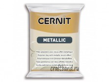 Полимерная глина Cernit Metallic rich gold  053