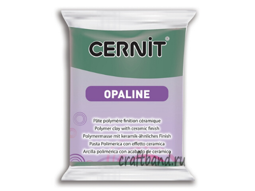 Полимерная глина Cernit Opaline 637 celadon green