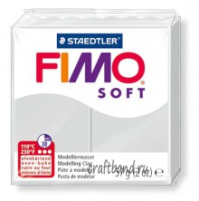 Полимерная глина Fimo Soft 8020-80 dolphin grey
