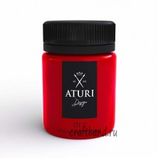 Акриловая перламутровая краска Aturi Design Di-7 красная 60 гр