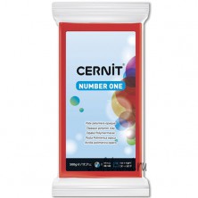 Полимерная глина Cernit Number One 463 новогодний красный 500 гр.