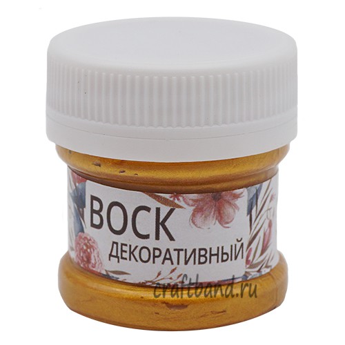 Патинирующий воск ArtWax Золото ацтек 25 мл Wizzart