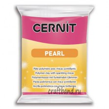 Полимерная глина Cernit Pearl 460 маджента