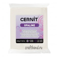 Полимерная глина Cernit Opaline 010 белый 250 гр.