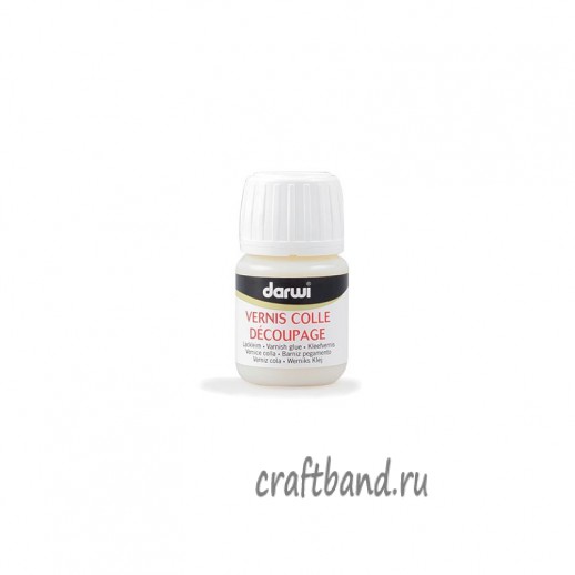 Клей-лак для декупажа 30 мл. Darwi DA3300030002