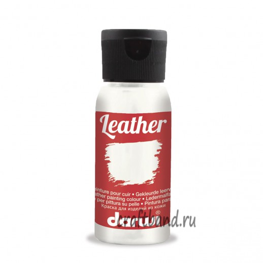 DA0420050 Краска для кожи Darwi LEATHER, 50мл (010 белый)