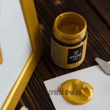 Акриловая краска ATURI Design Di-7 металлик золото инков