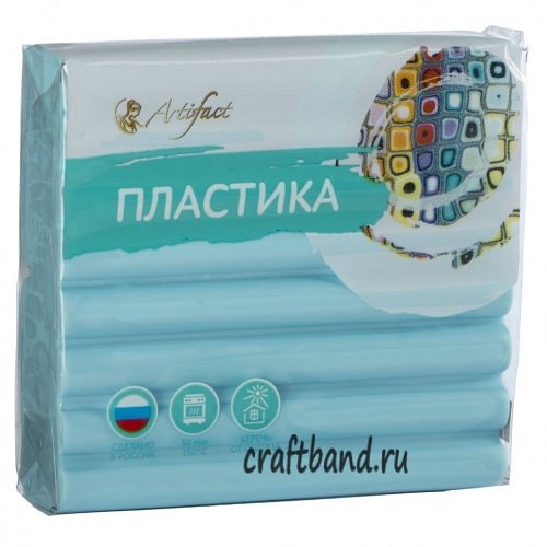 Полимерная глина Артефакт классический ледяной кристалл 166