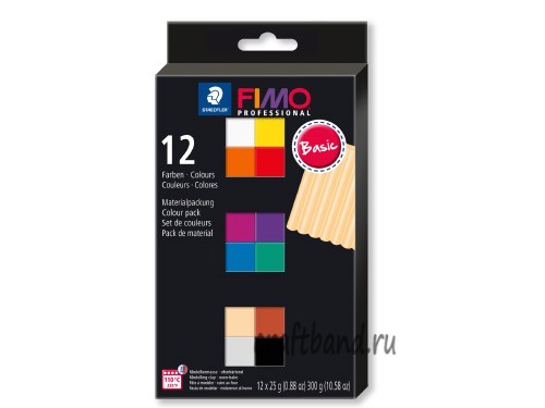 Набор Fimo Professional Базовый набор из 12-ти блоков