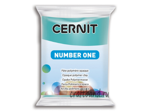 Полимерная глина Cernit Number One turquoise blue 280