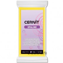 Полимерная глина Cernit Opaline 717 желтый 500 гр.