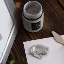 Акриловая краска ATURI Design Di-7 металлик серебро