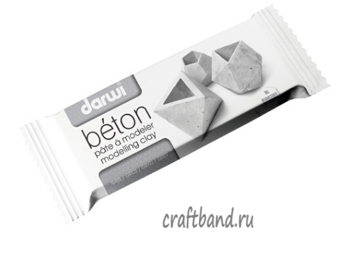 Масса самозатвердевающая Darwi Beton, 1 кг