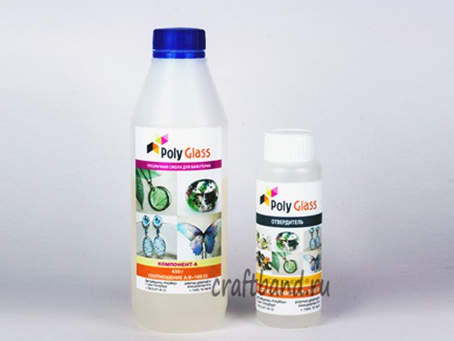 Эпоксидная смола Poly Glass 580 гр.