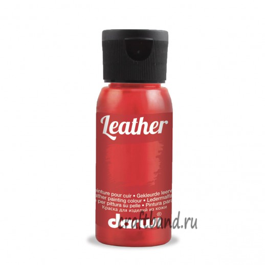 DA0420050 Краска для кожи Darwi LEATHER, 50мл (490 киноварь)
